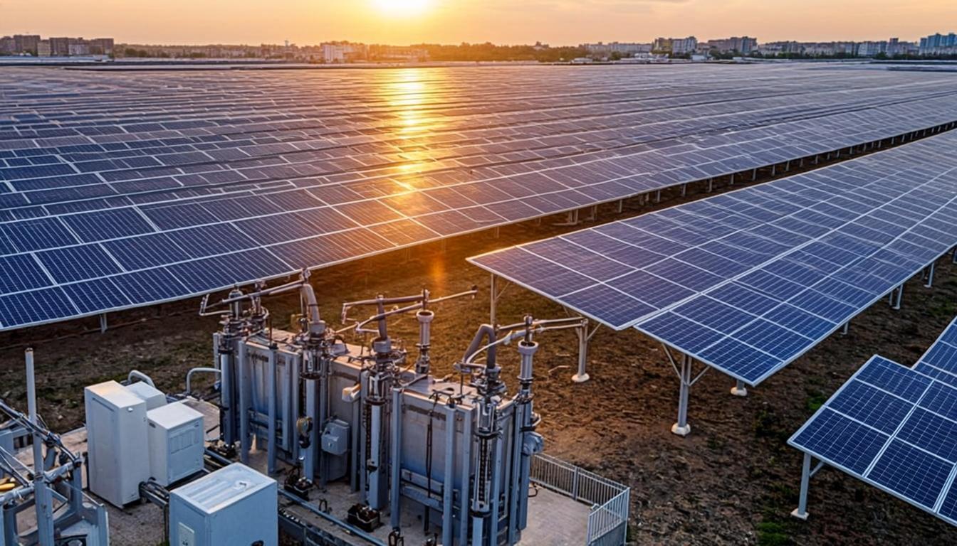 Ground-Mount Solar Installation